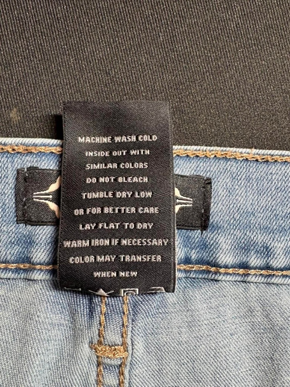 Nanette Lepore Light Blue Flare Jeans with Frayed Hem - Picture 6 of 11